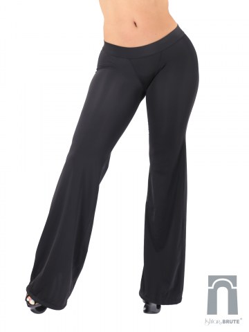 ishtar and brute wide leg black spandex 10_